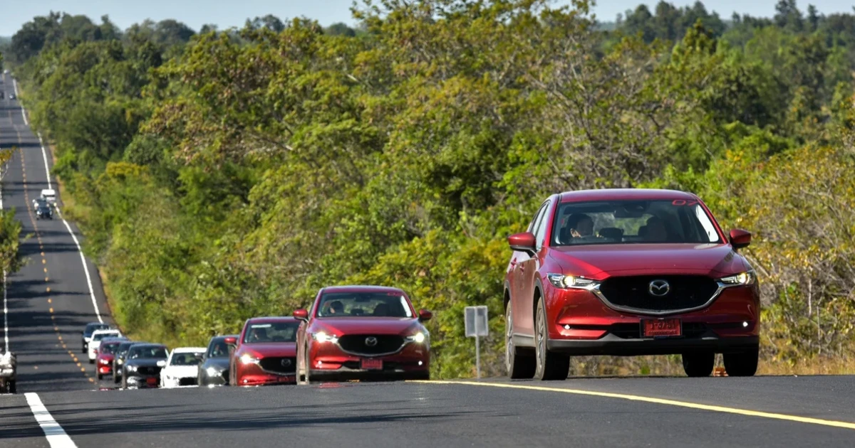 มาสด้าทำสถิติยอดขายเติบโตทุกเซกเมนต์ มาสด้า2 ควง CX-5 กอดคอขึ้นแท่นเบอร์หนึ่ง