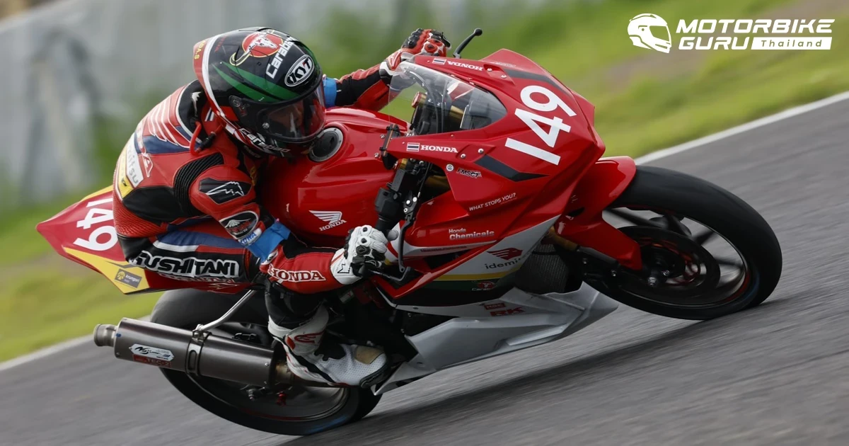 นักบิดจากทีม Honda Racing Thailand คว้าที่ 2 จากการแข่งขันรายการ Suzuka 4 Hours
