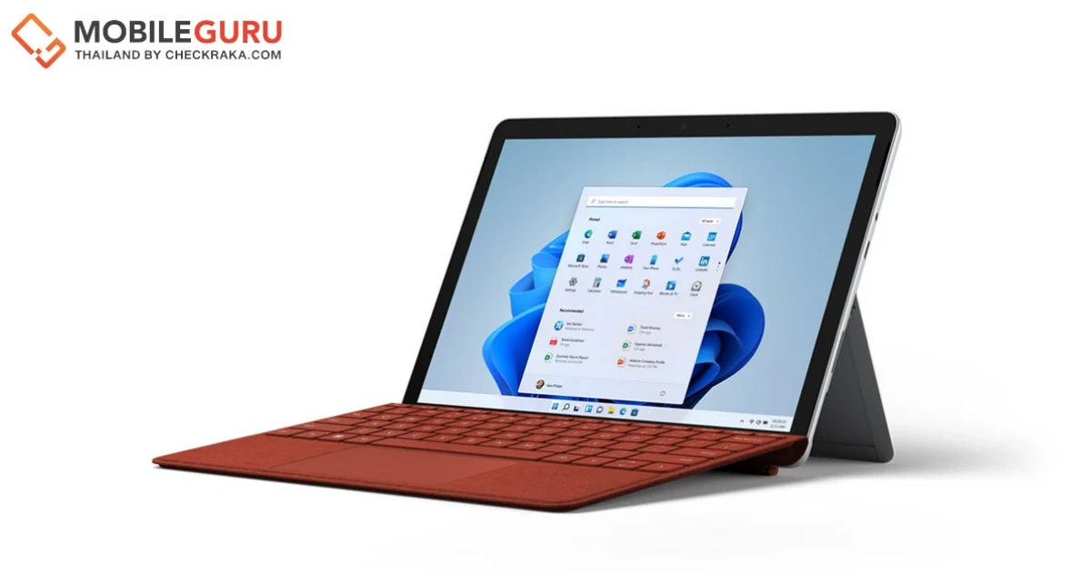 Microsoft Surface Go 3 รุ่นใหม่ล่าสุด สร้างสรรค์มาเพื่อ Windows 11 ราคาเริ่มต้น 14,999 บาท พร้อมวางจำหน่าย Microsoft Ocean Plastic Mouse ราคา 780 บาท