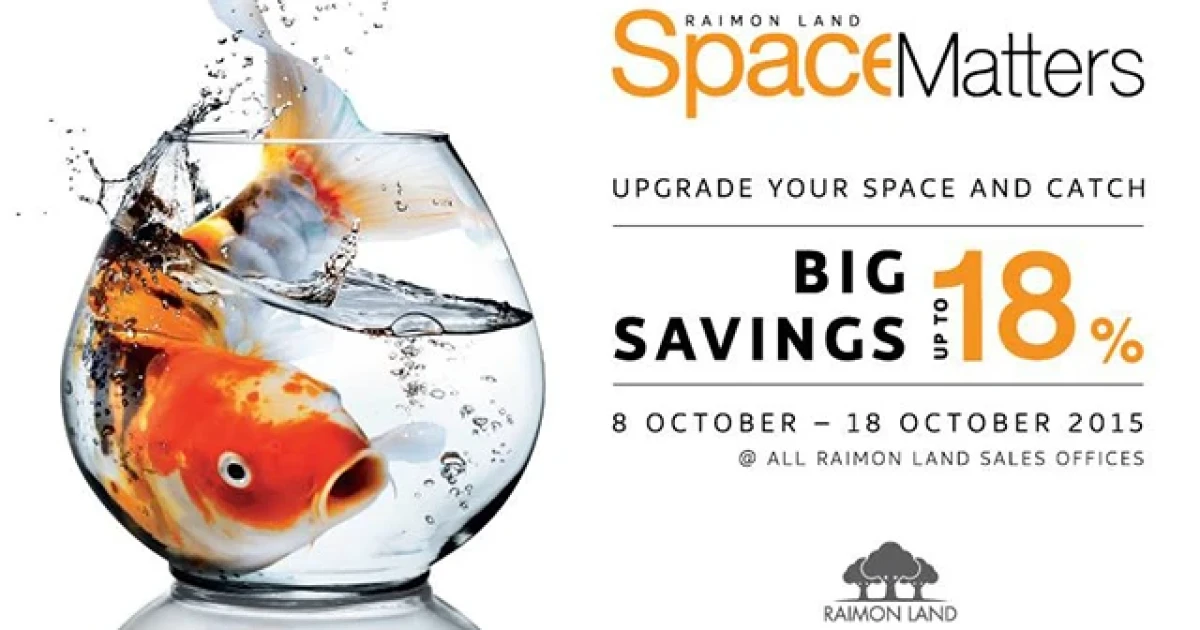 ไรมอนแลนด์ จัดแคมเปญ Raimon Land Space Mattes ลดสูงสุด 18% กับคอนโดคุณภาพ 5 โครงการ