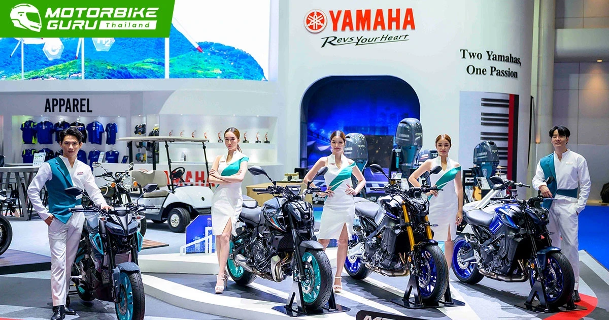 Yamaha ยกทัพรถรุ่นใหม่ลุย มอเตอร์โชว์พร้อมโปรฯ เด็ดสุด ๆ
