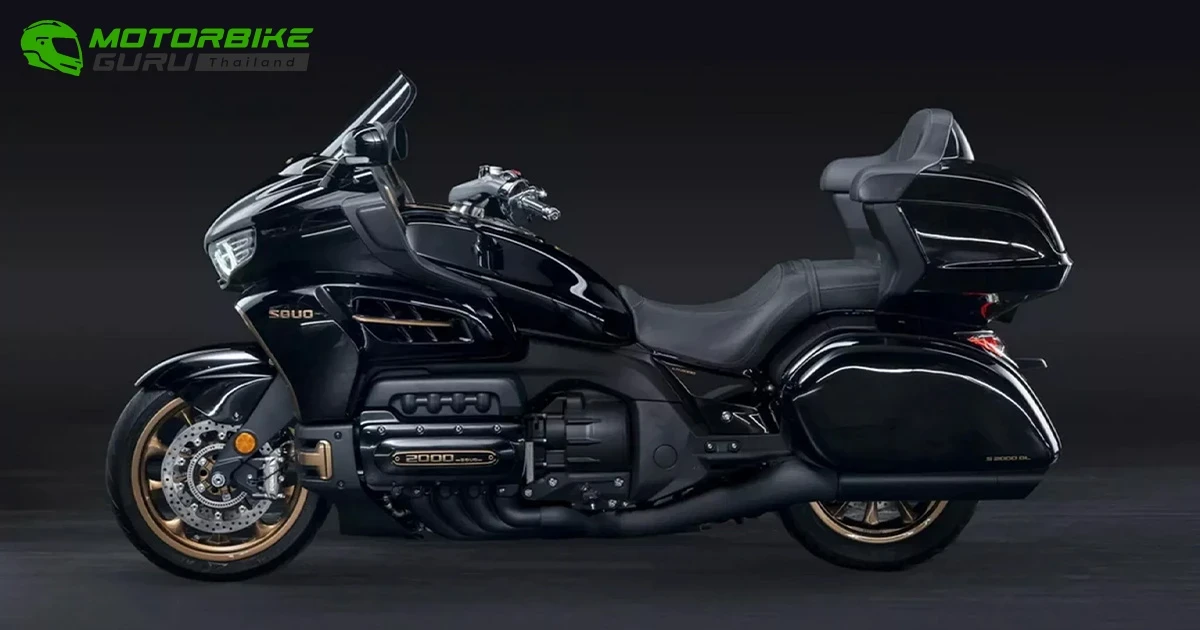 GWM ค่ายรถจีน เปิดตัว Souo ทัวร์ริงไบค์เรือธง พร้อมขุมพลัง 8 สูบนอน ที่สร้างจาก Passion ประธาน!