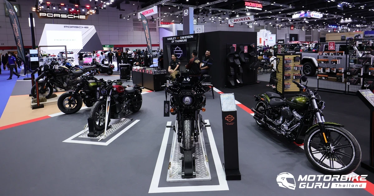 Harley-Davidson นำรถมาครบทั้งทางเรียบ, ทางฝุ่น และแนวสปอร์ต พร้อมโปรโมชั่นสุดพิเศษที่งาน BIG Motor Sale 2023