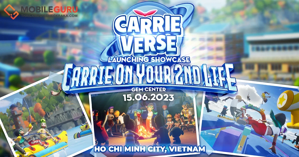 โชว์เคสเปิดตัว Carrieverse – ต้อนรับการเปิดตัวเกมเมต้าเวิร์สที่ผสมผสาน Web2 กับ Web3