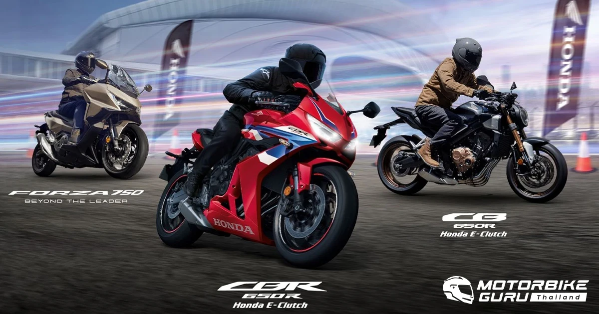 Honda BigBike เปิดโอกาสให้ทดสอบสมรรถนะรถจักรยานยนต์พร้อมสัมผัสเทคโนโลยี Honda E-Clutch และ Honda DCT ในงาน Motor Expo 2025