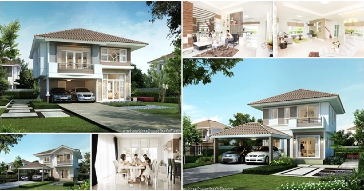 บ้านเดี่ยวสไตล์ Modern อนุรักษ์พลังงาน