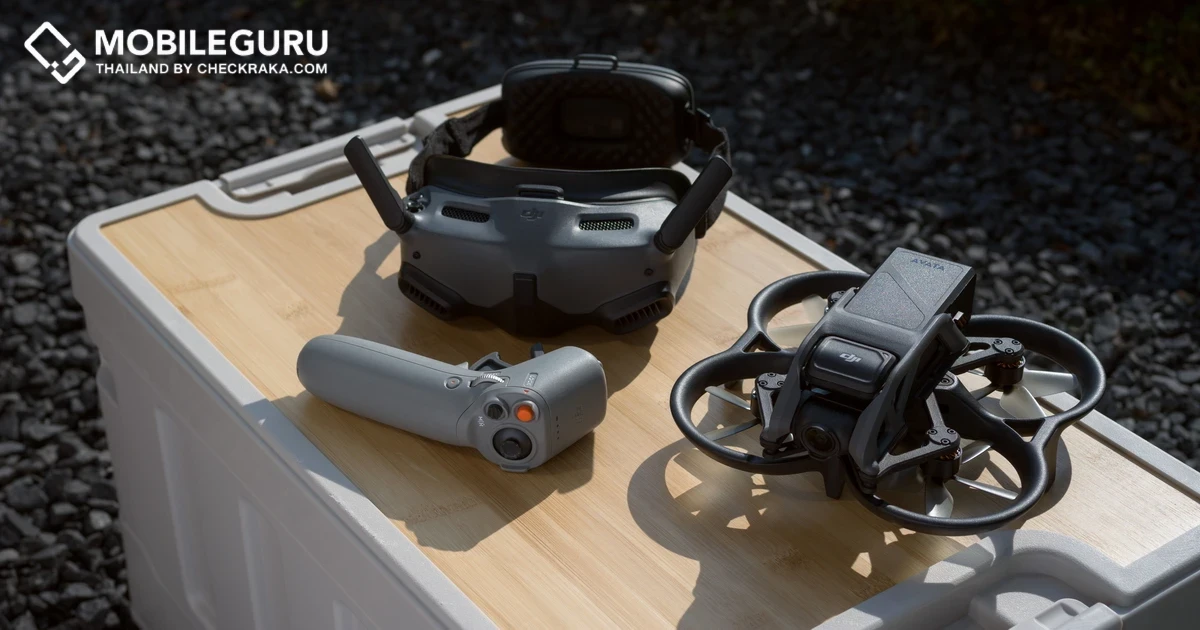 DJI จะพาคุณบินไปสัมผัสกับประสบการณ์การบินแบบใหม่กับ DJI Goggles Integra และ DJI RC Motion 2