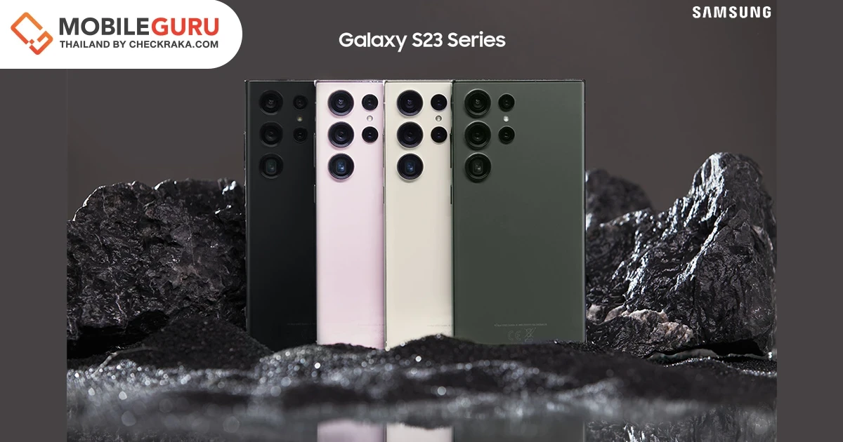 Galaxy S23 series เฉดสีที่ Inspired by Nature แรงบันดาลใจ 4 สีสันแห่งธรรมชาติ