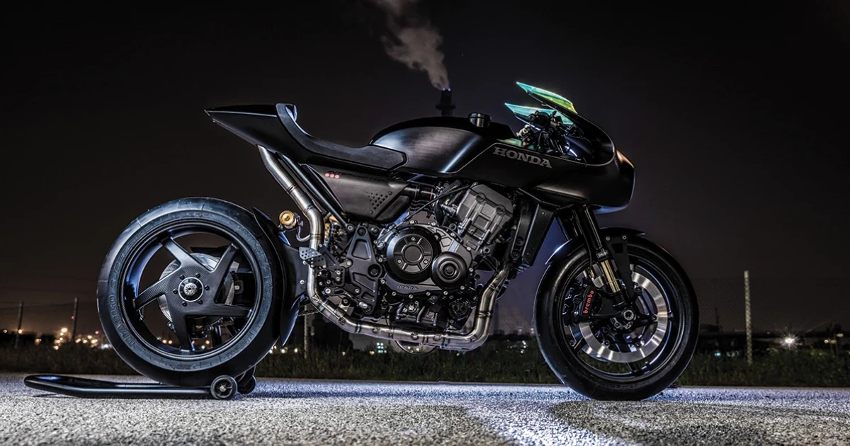 คอนเซ็ปต์ไบค์ Honda CB4 Interceptor คาเฟ่เรเซอร์แห่งอนาคต