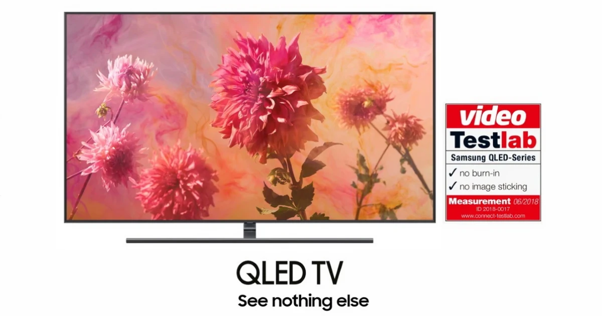 Samsung QLED TV 2018 ผ่านการรับรอง "ไร้อาการจอไหม้" โดยคอนเน็กต์ เทสต์แล็บ Samsung QLED TV 2018 ผ่านการรับรอง "ไร้อาการจอไหม้" โดยคอนเน็กต์ เทสต์แล็บ