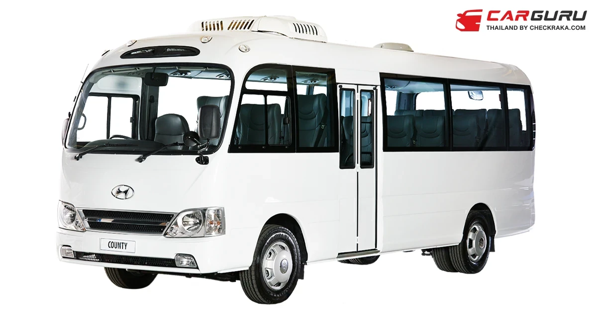 Hyundai County รถมินิบัส 18+1 ที่นั่ง จัดโปรโมชั่นราคาพิเศษ 1,399,000 บาท พร้อมส่งมอบเลยทันที!