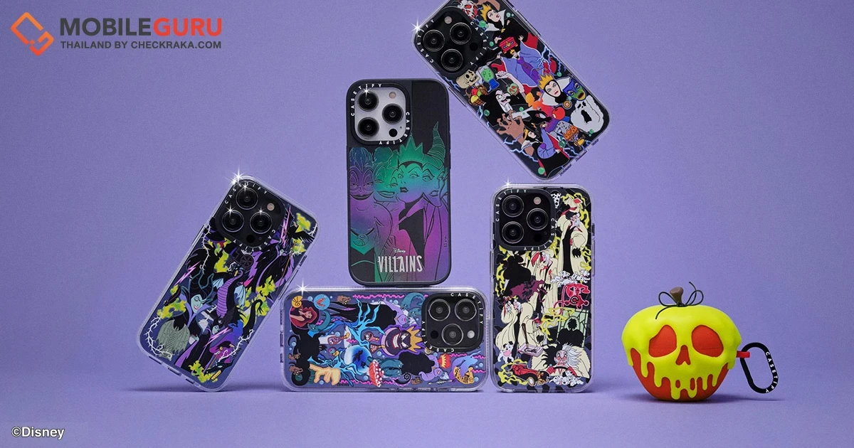 CASETiFY ยกขบวนเหล่าตัวร้ายดิสนีย์ที่รักมาสร้างสีสันฮาโลวีน กับคอลเลกชั่น Disney Villains x CASETiFY
