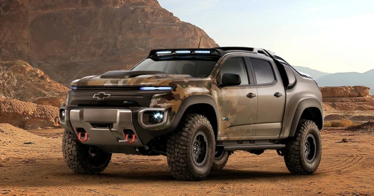 ชมโฉม Chevrolet Colorado ZH2 รถทหารต้นแบบพลัง Hydrogen Fuel Cell