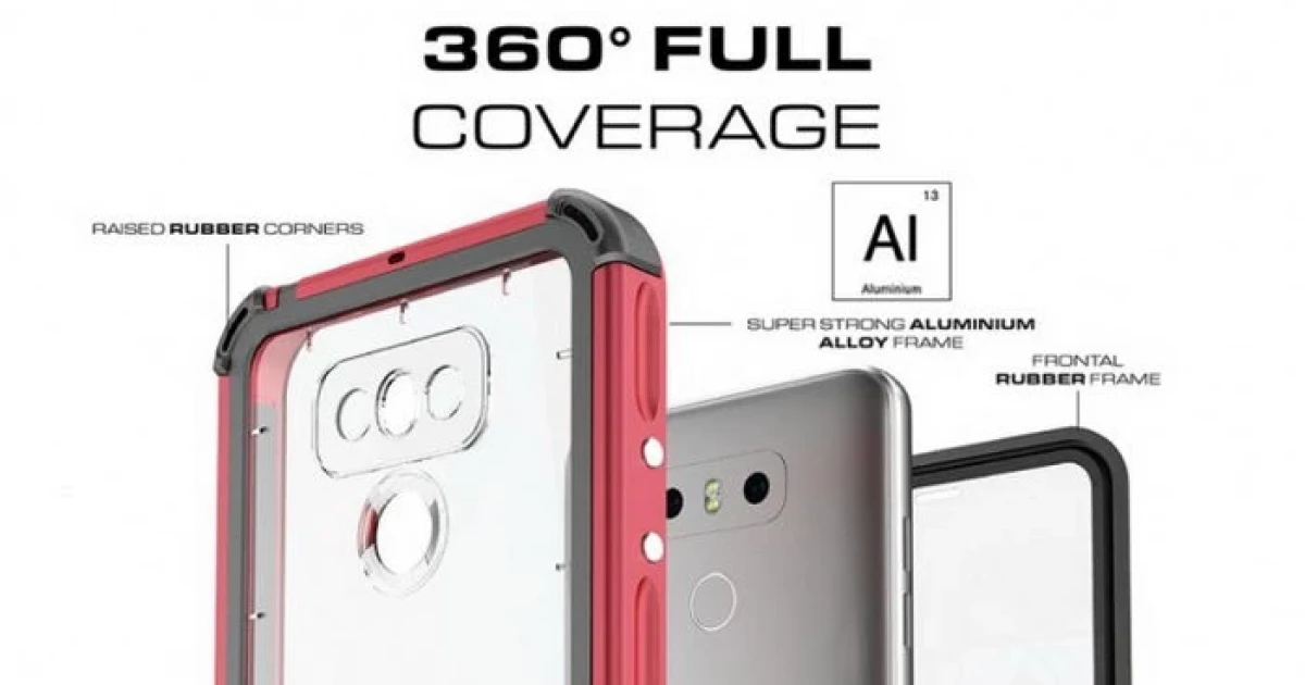 LG G6 มีภาพหลุดโดยผู้ผลิตเคสชื่อดัง Ghostek