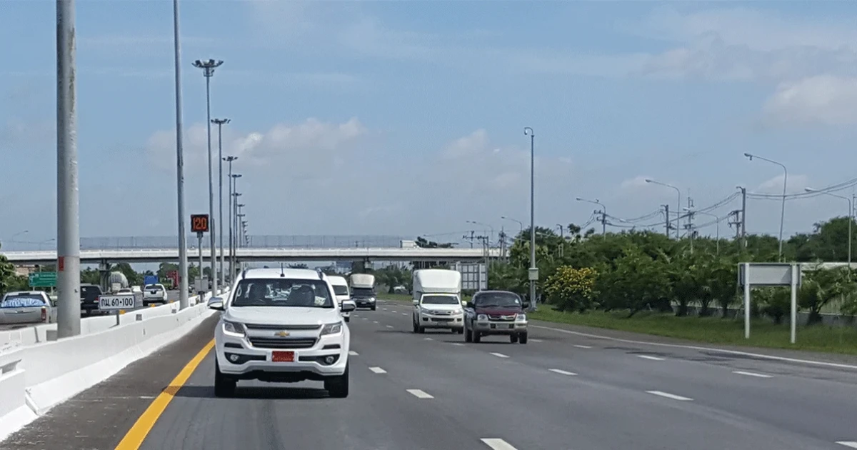 5 ด่านใหม่ มอเตอร์เวย์ชลบุรี-พัทยา พร้อมเริ่มเก็บค่าผ่านทางต้นปี 61