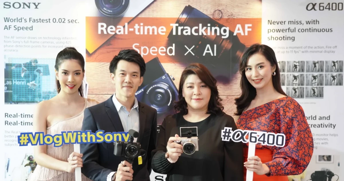 Sony A6400 กล้องมิลเลอร์เลสจับภาพแบบ Real-time "จับภาพที่ดีที่สุดของชีวิต" กับระบบโฟกัสเร็วที่สุดในโลก