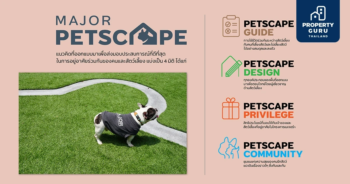 "เมเจอร์" ชูกลยุทธ์ Major Petscape เข้าใจคนรักสัตว์ กับฟังก์ชันใหม่! Cat Haus และ Multi-Pet Playroom