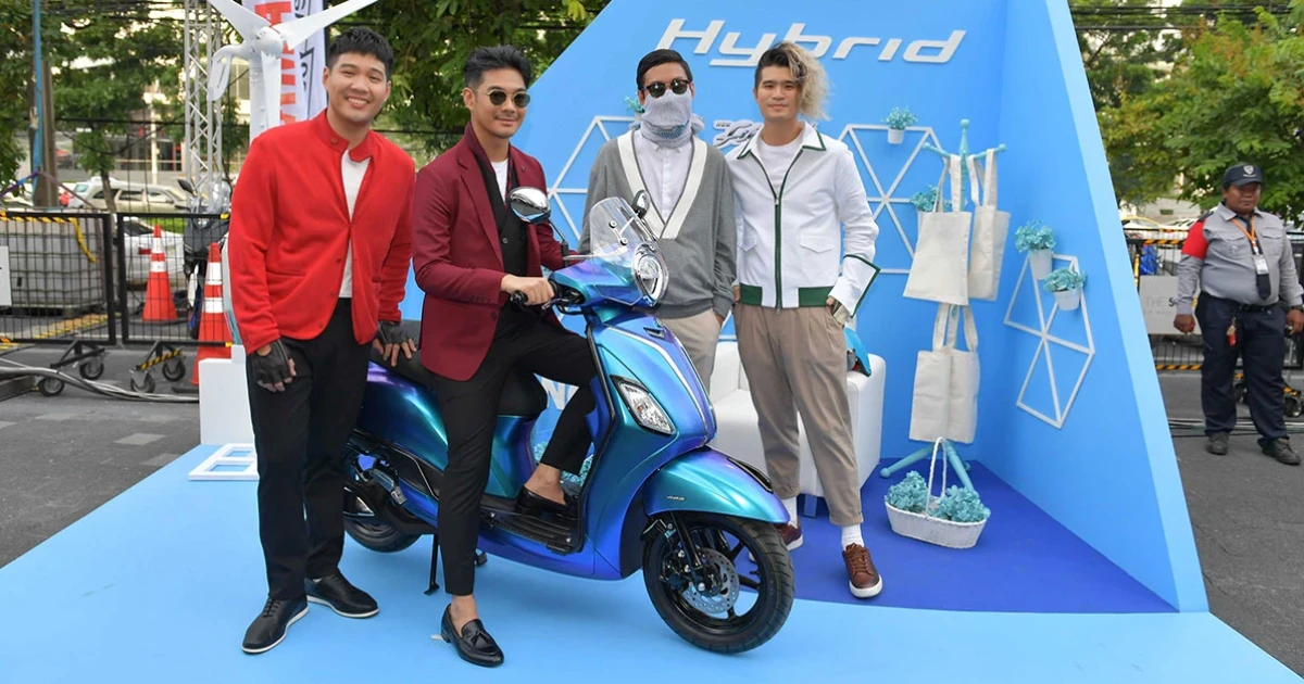 Yamaha Grand Filano HYBRID 6 สีใหม่สวยจัด โดนใจ!