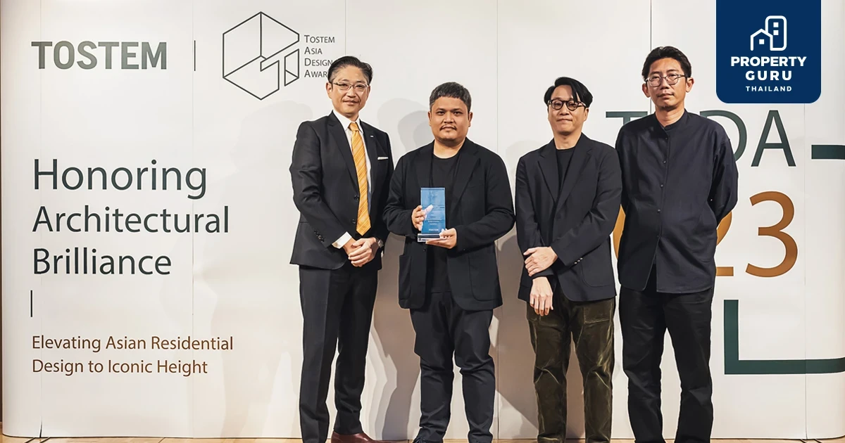 ทอสเท็ม ปลื้มสถาปนิกชาวไทยสร้างสรรค์ผลงานออกแบบยอดเยี่ยม คว้า 3 รางวัล การประกวด TOSTEM Asia Design award 2023  ณ กรุงโตเกียว ประเทศญี่ปุ่น