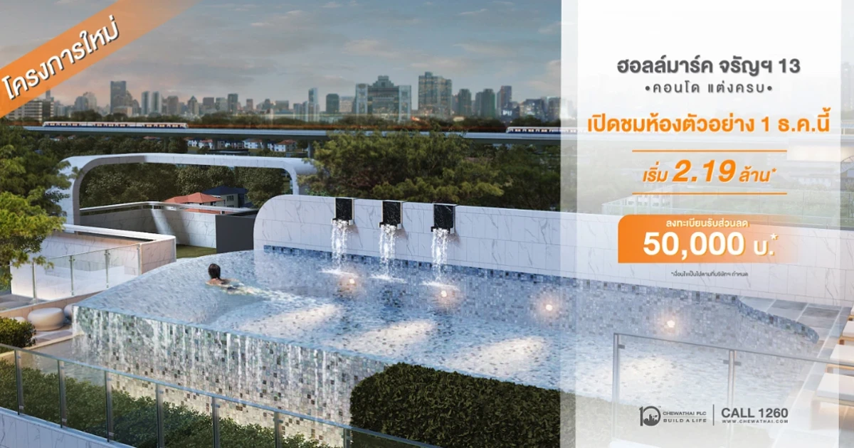 คอนโดแต่งครบ ใกล้ MRT สถานี จรัญฯ 13