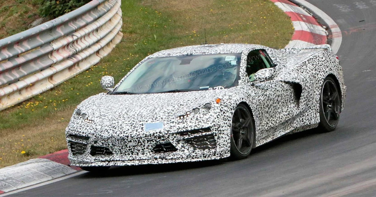 Chevrolet Corvette ย้ายเครื่องวางกลาง ขับทดสอบในสนาม Nurburgring