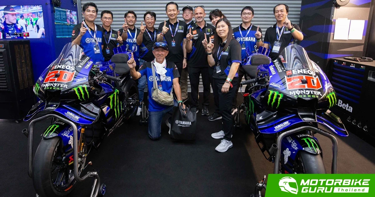 Yamaha เปิดประสบการณ์พาทัวร์พิทบ็อกซ์ Monster Energy Yamaha MotoGP Team สัมผัสบรรยากาศระดับโลก