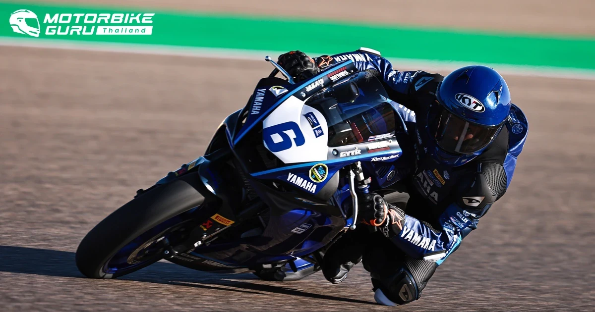 ยามาฮ่า ไรเดอร์สคลับ ไทยแลนด์ ส่ง นันทกร ปรีชาธรรมรัช บิด Yamaha R7 คว้าอันดับ 21 ในรายการ R7 SuperFinale 2023 เรซแรกที่สเปน