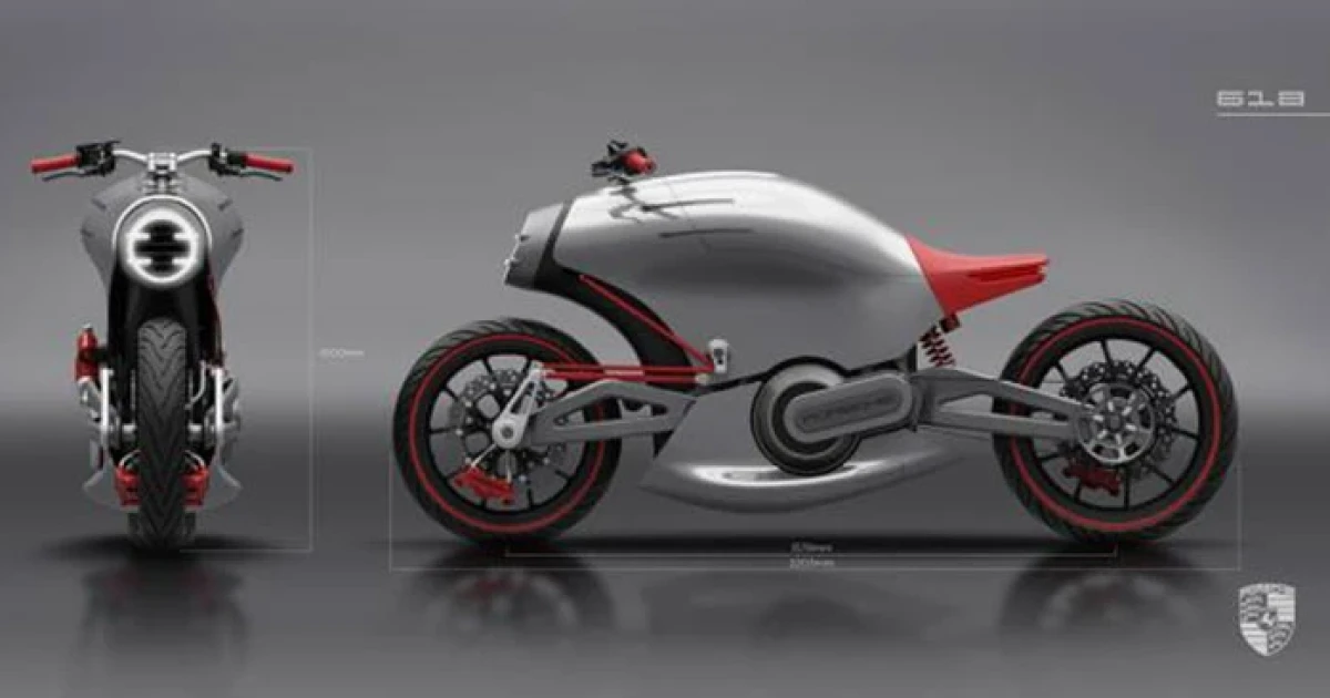 PORSCHE 618 CONCEPT รถต้นแบบพลังไฟฟ้า