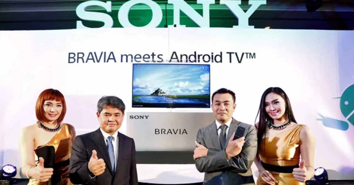 โซนี่ เปิดตัวทีวีบราเวียรุ่นใหม่ "Android TV" เป็นหัวหอกบุกตลาดครั้งแรก