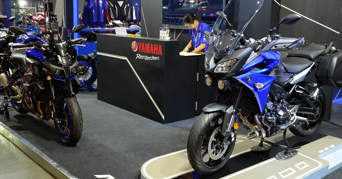 ยามาฮ่า ขนบิ๊กไบค์ R-Series และ MT-Series พร้อมโปรแรงใน ออโต ซาลอน 2018