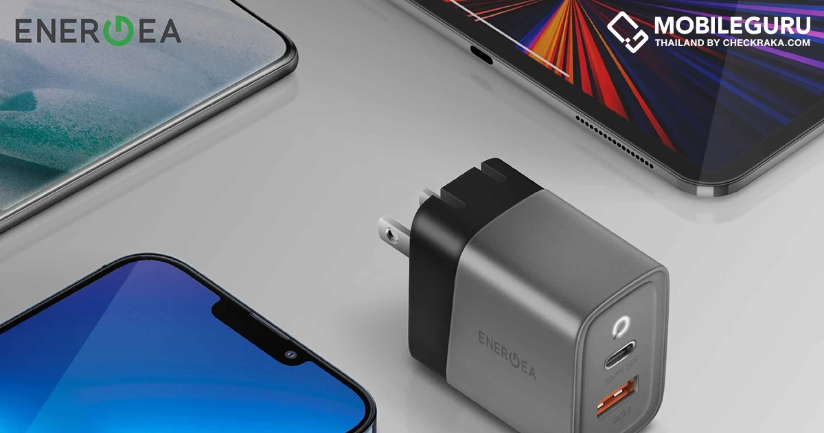 อาร์ทีบีฯ เดินหน้ารุกตลาด Accessory ส่งหัวปลั๊กชาร์จเร็ว 2 รุ่นใหม่ พร้อมเทคโนโลยี PPS ภายใต้แบรนด์ Energea ลงตลาด