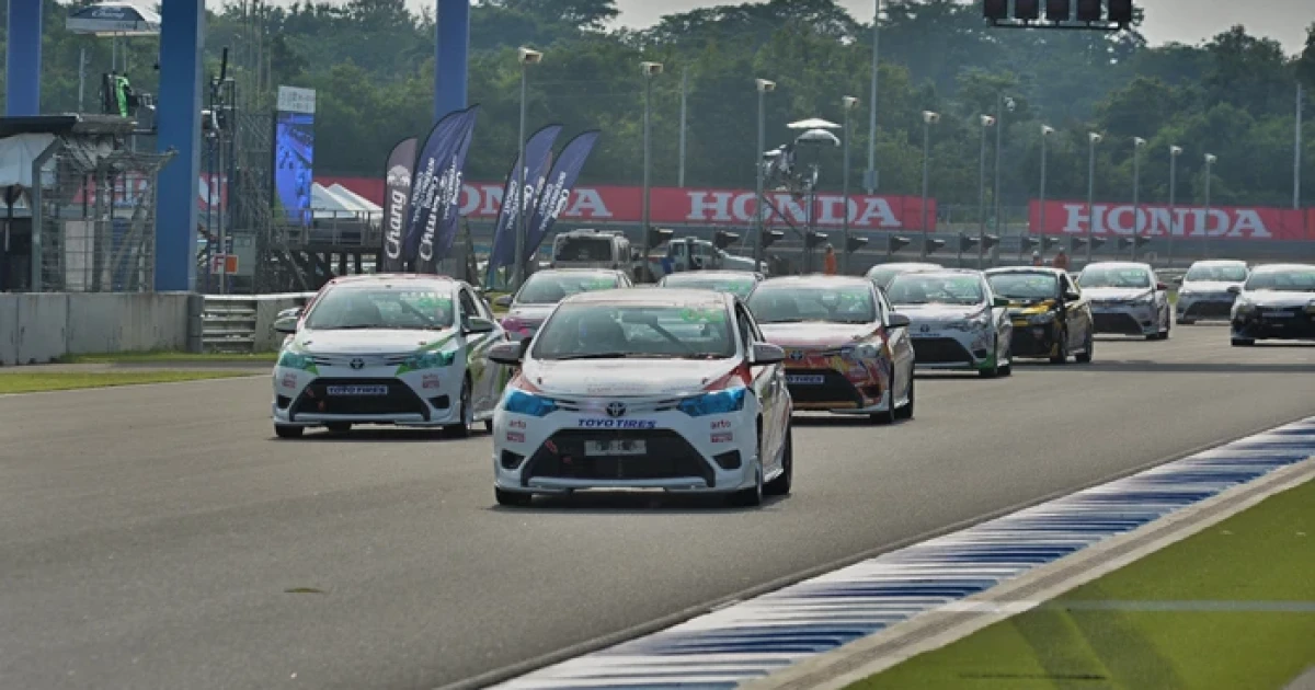 Toyota Motor Sport สนาม 4 มานามิ - สุวิทย์ - นาโอกิ - ธนวัฒน์ คว้าแชมป์