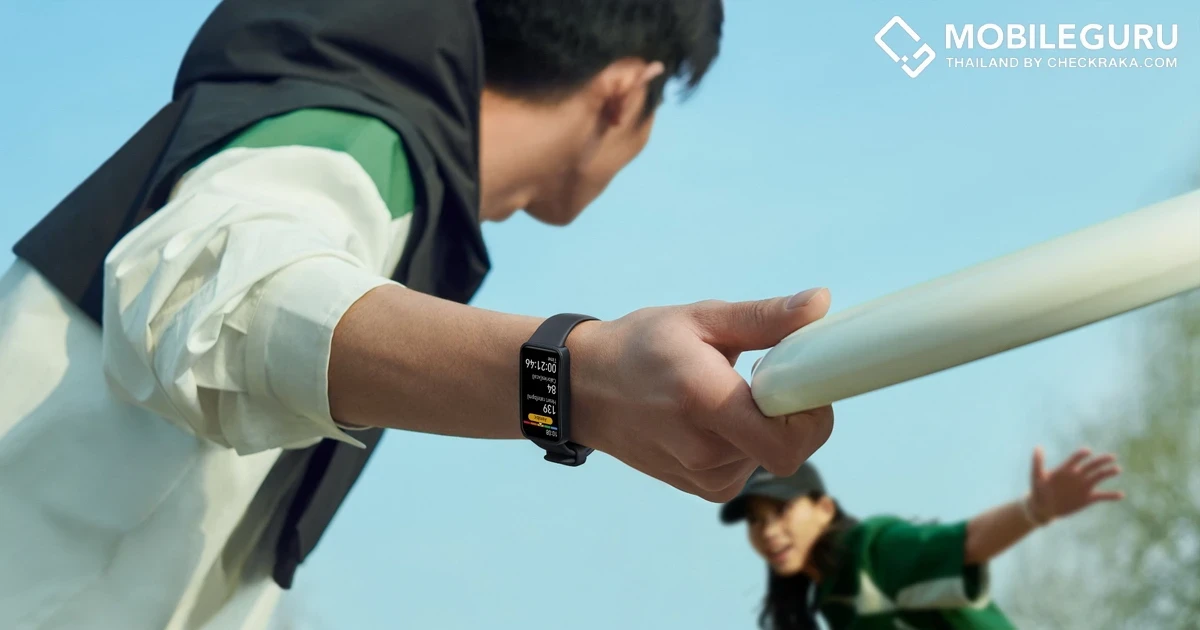 HUAWEI Band 8 สมาร์ทแบนด์ จอใหญ่ 1.47 นิ้ว ดีไซน์บางเฉียบ ดูแลคุณยามหลับ พร้อมอายุการใช้งานสูงสุด 14 วัน ราคาพิเศษ 1,299 จากราคาปกติ 1,899 บาท เมื่อซื้อตั้งแต่ 6 - 8 มิ.ย. 66
