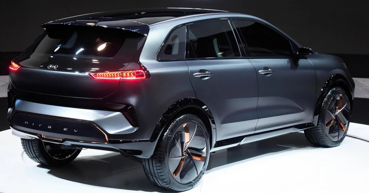 KIA เผยโฉมรถยนต์ไฟฟ้า Niro EV Concept ในงาน CES 2018
