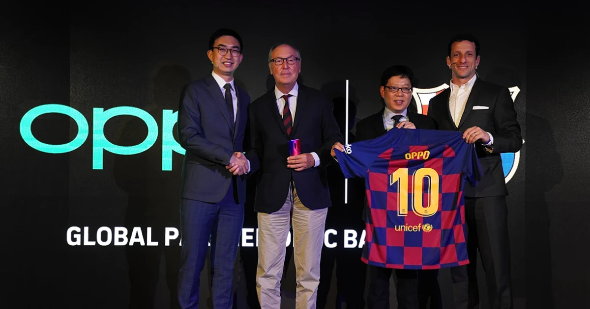 OPPO จับมือกับ สโมสรฟุตบอลบาร์เซโลนา ปล่อยสมาร์ทโฟนรุ่น OPPO Reno Limited Edition FC Barcelona