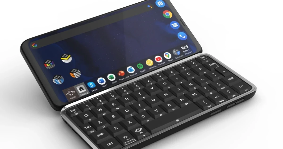 Astro Slide 5G Transformer สมาร์ทโฟนทรงสไลด์ด้านข้าง มาพร้อมคีย์บอร์ด QWERTY สุดคลาสสิค!