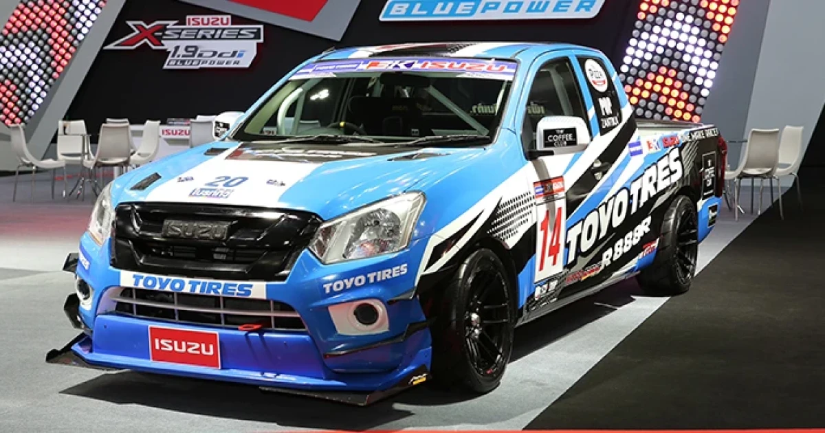 อีซูซุ จัดทัพยนตรกรรมมอเตอร์สปอร์ตอวดโฉมใน Bangkok International Auto Salon 2017