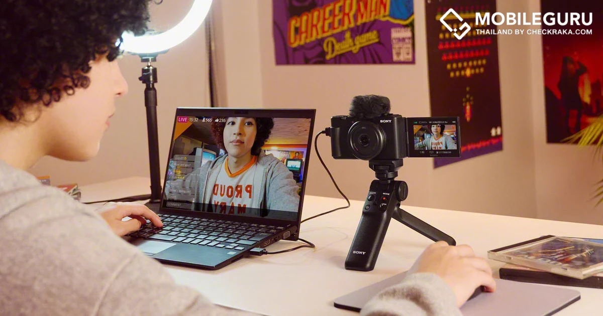 Sony ZV-1F กล้องคอมแพ็คท์สาย VLOG รุ่นใหม่ล่าสุด ปลุกพลังสร้างสรรค์ในตัวคุณ ราคาเพียง 17,990 บาท
