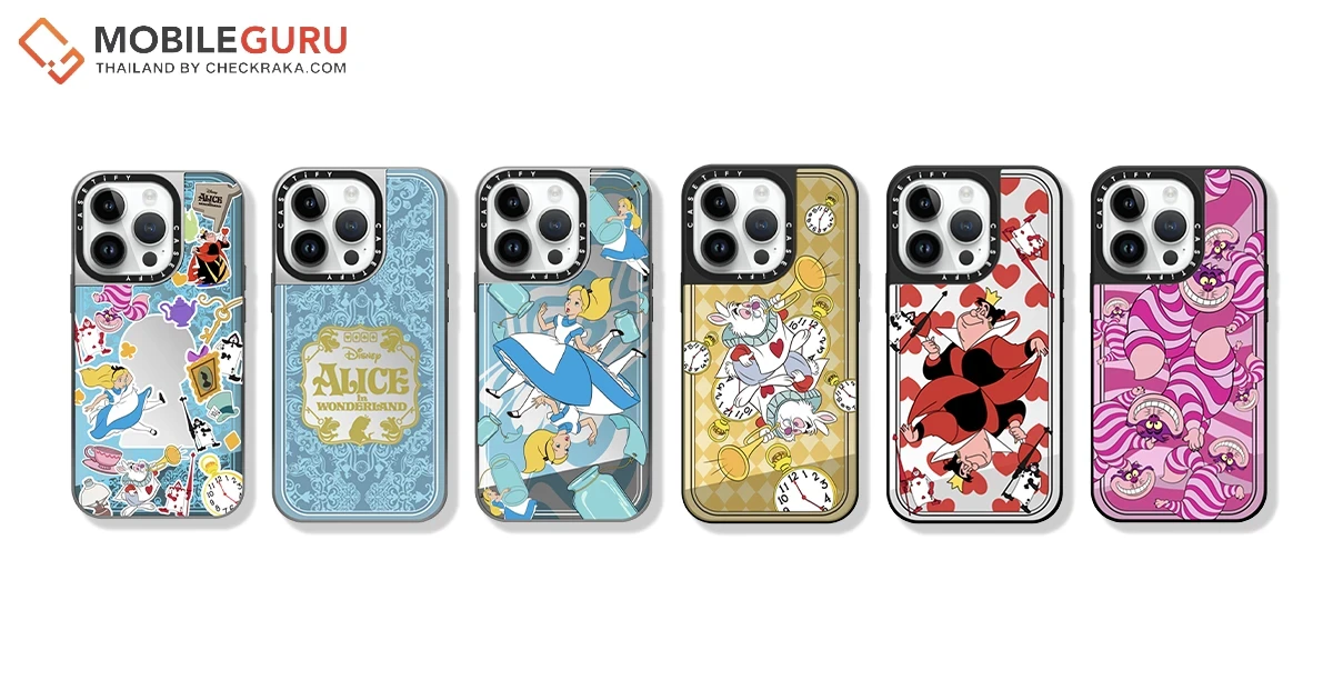 CASETiFY พาผจญภัยในดินแดนมหัศจรรย์ กับคอลเลกชัน ‘Alice in Wonderland’ จาก Disney