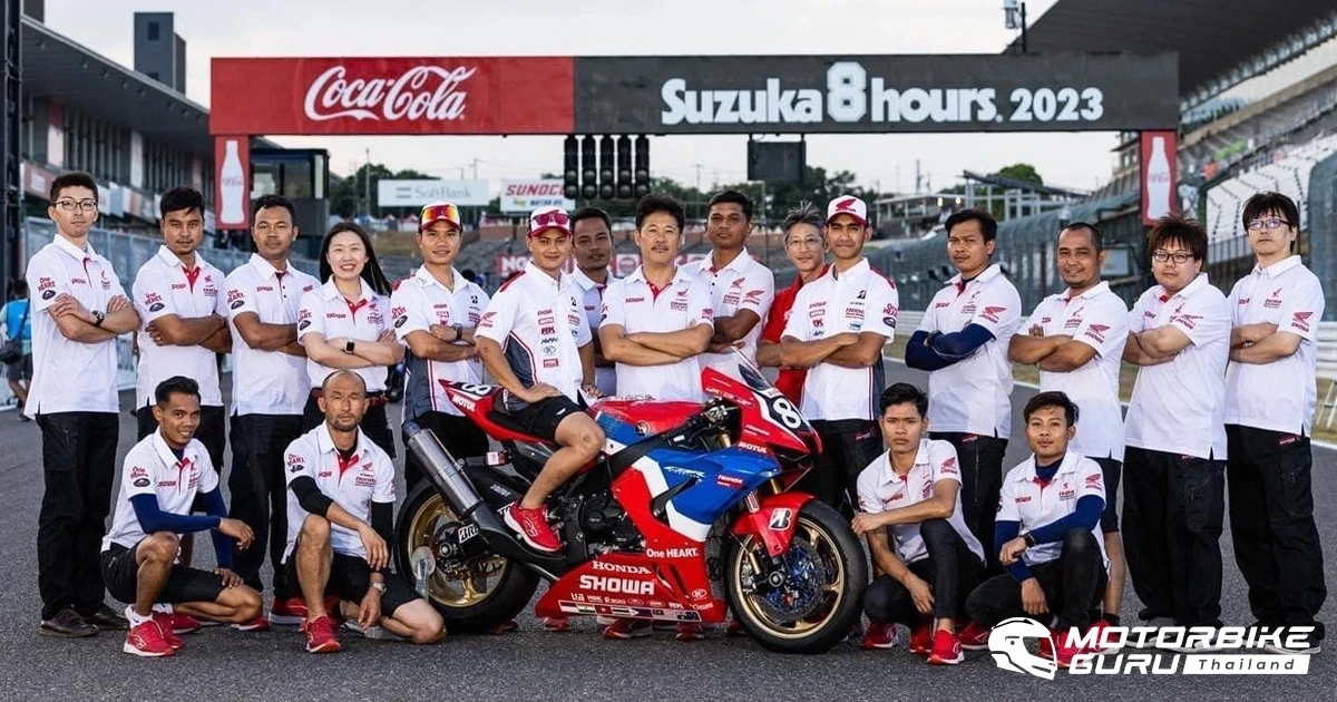 "ชิพ-นครินทร์" ร่วมทีม Honda Asia-Dream Racing with SHOWA ลงแข่ง Suzuka 8 Hours ครั้งที่ 44