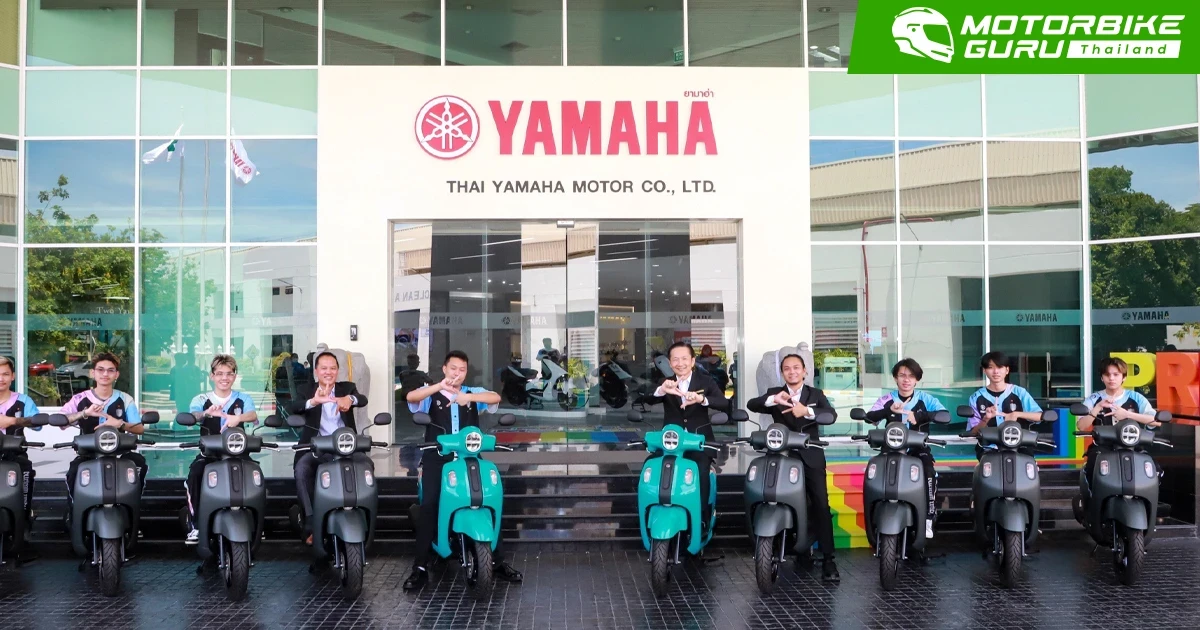 Yamaha ส่งมอบ FAZZIO เจนใหม่สไตล์เนี๊ย 10 คัน เสริมแกร่ง บุรีรัมย์ ยูไนเต็ด อีสปอร์ต