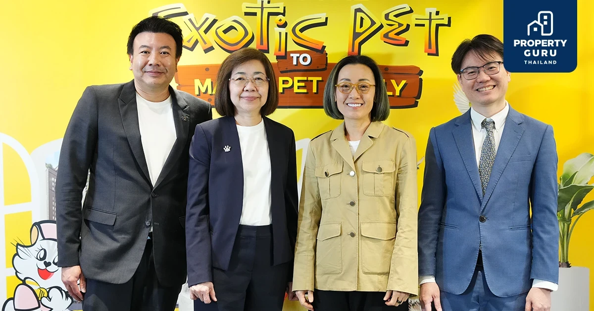เมเจอร์ฯ ต้อนรับสัตว์เลี้ยง Exotic เจ้าแรกก่อนใคร ย้ำแนวคิด การเลี้ยงสัตว์ไม่ใช่ 'เทรนด์' แต่คือ 'ความตั้งใจ' ยืนหยัดเบอร์หนึ่งคอนโดเลี้ยงสัตว์ได้