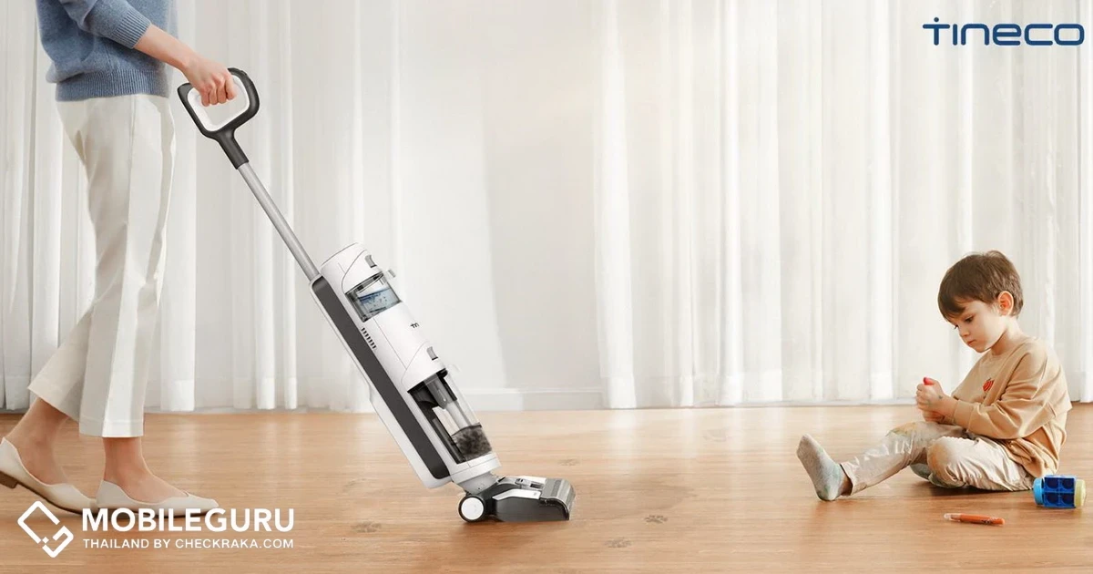 Tineco เปิดตัว เครื่องล้างทำความสะอาดพื้นอัจฉริยะ รุ่นใหม่ล่าสุด พร้อมเทคโนโลยี iLoop™ Smart Sensor สู่ตลาดไทย ราคาเริ่มต้น 10,990 บาท
