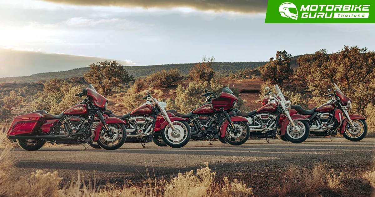 HARLEY-DAVIDSON ก้าวสู่ปีที่ 120 พร้อมเผยรุ่นปี 2023 นำโดยรุ่น Limited-Edition Anniversary