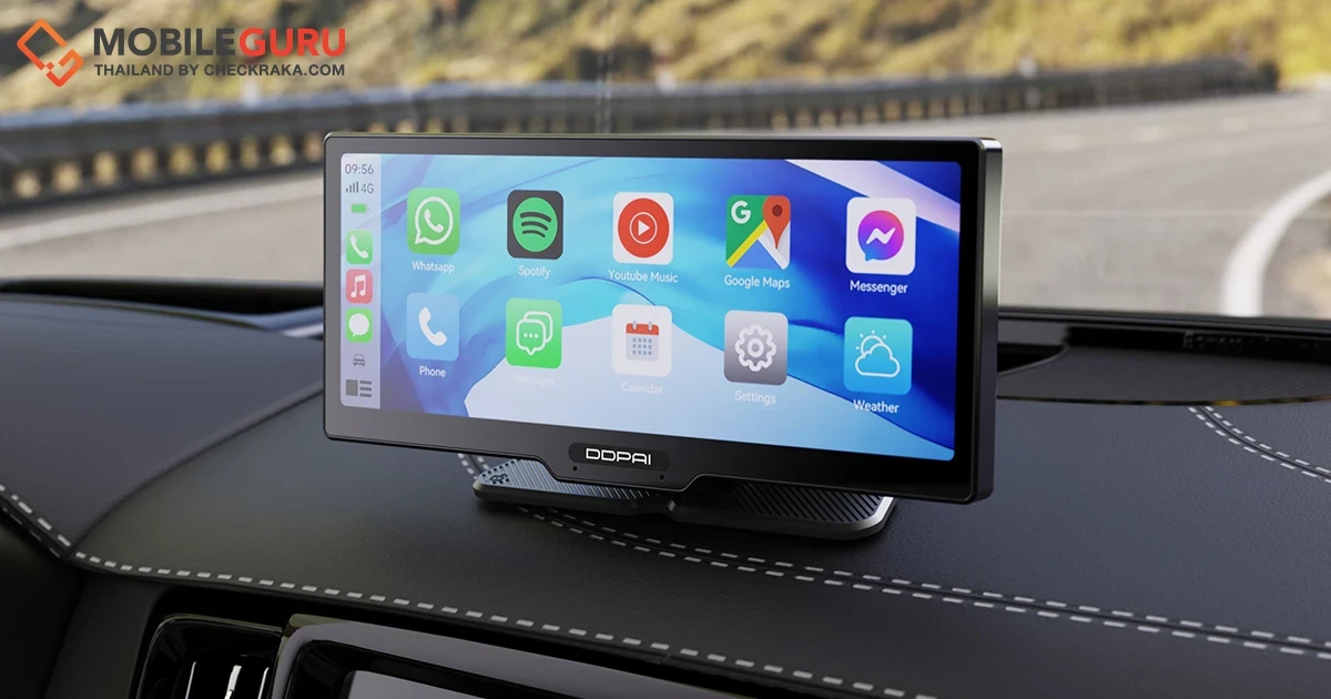 DDPAI เปิดตัว M5S Car Stereo รุ่นแรก เปิดประสบการณ์กล้องติดรถยนต์พร้อมความบันเทิงเหนือชั้น