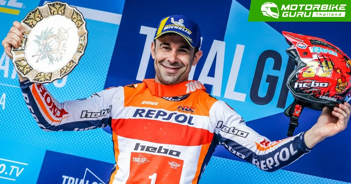 โทนี่ โบ เหมาชัยชนะ TrialGP ที่ซานมาริโน พร้อมขึ้นคะแนนสะสมไล่ล่าแชมป์โลก 2023