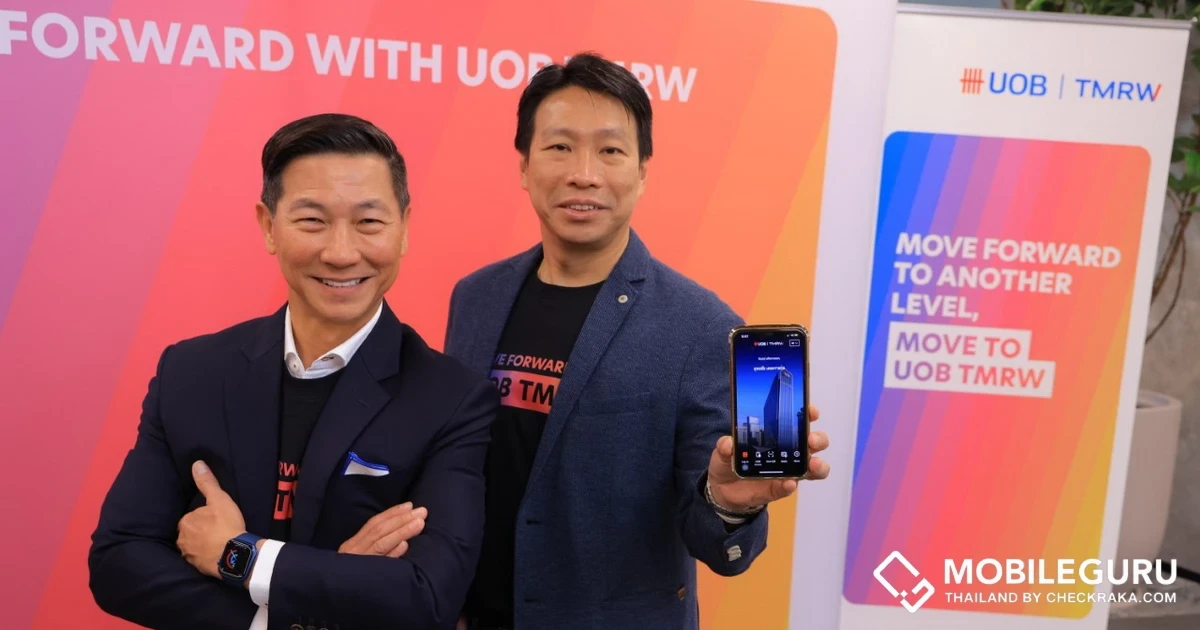 เปิดตัวแอป UOB TMRW แพลตฟอร์มธนาคารดิจิทัลแบบครบวงจร จากยูโอบี ประเทศไทย