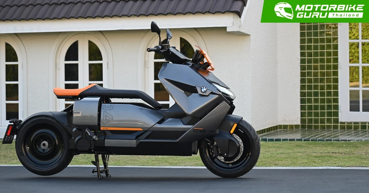 BMW Motorrad เริ่มส่งมอบ CE 04 สกู๊ตเตอร์ไฟฟ้ารุ่นแรกให้ลูกค้ากลุ่มแรกในไทยแล้ว