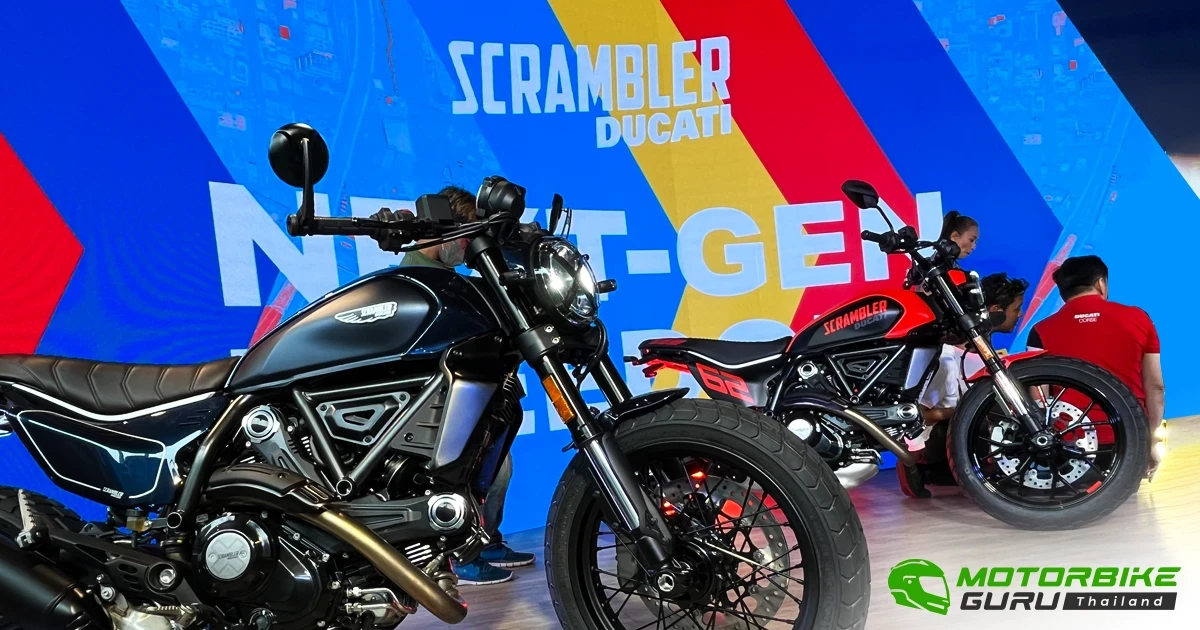 ดูคาติ ประเทศไทย เปิดตัว New Scrambler 3 รุ่นล่าสุด พร้อมจัดโปรหนัก Gift Voucher 35,000 บาท ทุกคัน