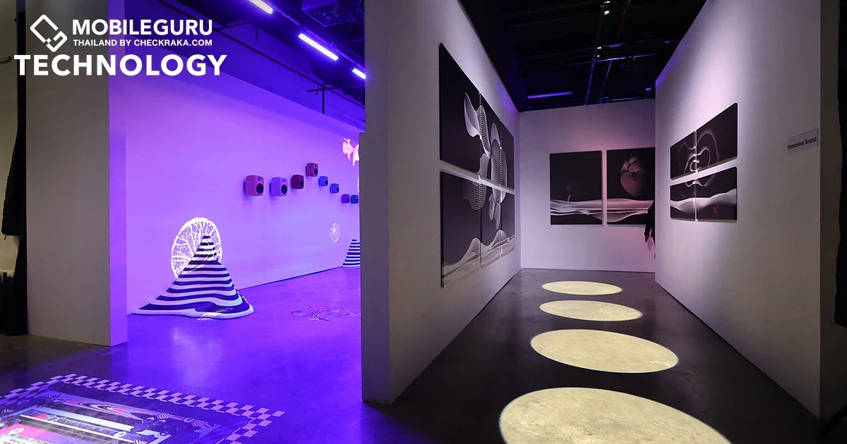 เปิดประสบการณ์ใหม่กับนิทรรศการ Painting with Sound ให้ "เสียง" สะท้อนภาพความรู้สึกผ่าน Digital Art